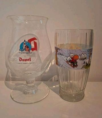 Duvel 't grensgeval - Sezoens bierglas - Jan Bosschaert beschikbaar voor biedingen