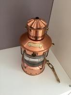 Ankerlicht, schemerlamp, Huis en Inrichting, Lampen | Tafellampen, Ophalen, Boot stijl, Zo goed als nieuw, Metaal