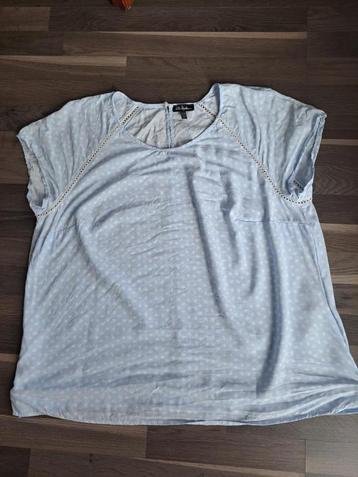 Ulla Popken blouse met kapmouwtje 50/52 beschikbaar voor biedingen