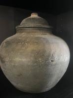 Stenen pot met deksel, Ophalen of Verzenden