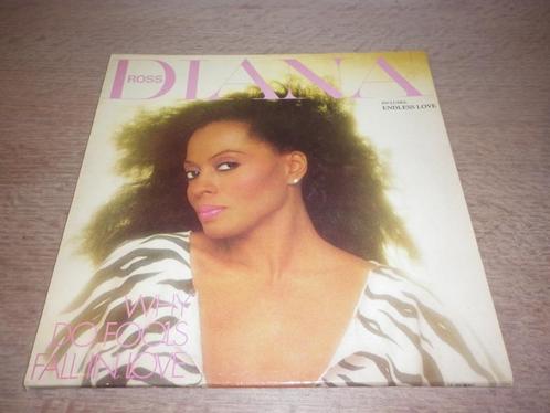 LP Diana Ross-why do fools fall in love - 1981, Cd's en Dvd's, Vinyl | R&B en Soul, Ophalen of Verzenden