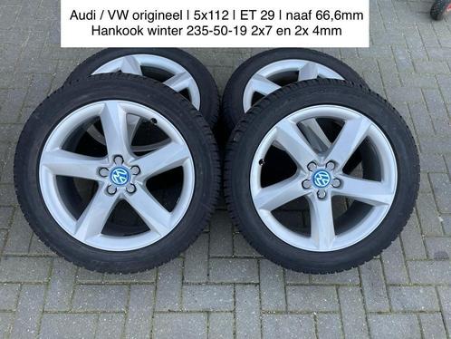 19" Org Audi A8/S8 quattro 09-2017 velgen met Winterbanden, Auto-onderdelen, Overige Auto-onderdelen, Audi, Gebruikt, Ophalen