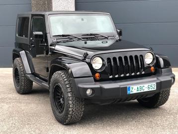 JEEP WRANGLER SAHARA 2.8 CRD, Auto's, Jeep, Automaat, Zwart, Zwart, Bedrijf