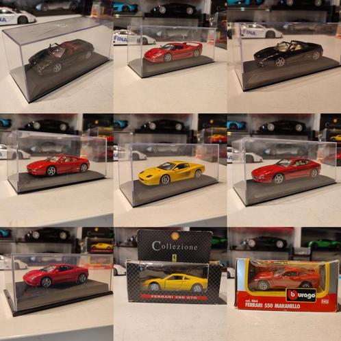 Ferrari 1/43 minichamps hotwheels Burago, Hobby & Loisirs créatifs, Voitures miniatures | 1:43, Comme neuf, Voiture, MiniChamps