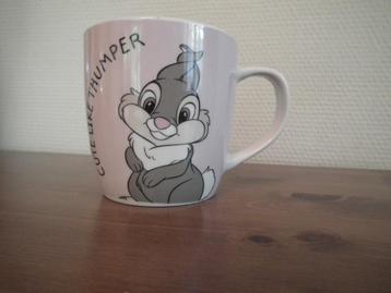 Disney beker (Panpan) Hoogte 9,5 cm. /Diameter 9 cm. beschikbaar voor biedingen