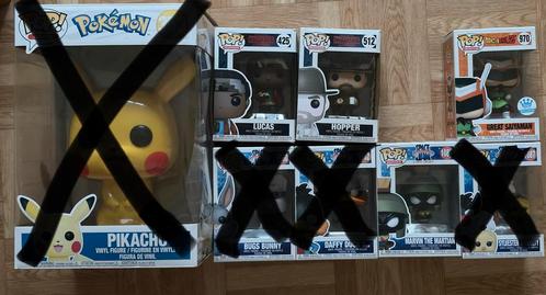 Funko pop collectie, Verzamelen, Poppetjes en Figuurtjes, Zo goed als nieuw, Ophalen of Verzenden
