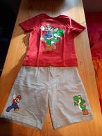 Ensemble t-shirt et short Super Mario taille 140, Kinderen en Baby's, Ophalen of Verzenden, Zo goed als nieuw, Jongen of Meisje