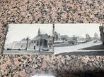 Lot van 2 oude postkaarten VELZEKE, Ophalen of Verzenden, 1940 tot 1960, Ongelopen, Oost-Vlaanderen