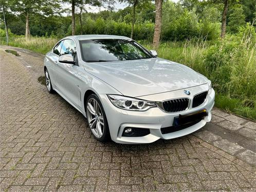 BMW 420i 2015 Dealer onderhouden NAP, Autos, BMW, Particulier, Série 4, Essence, Coupé, Automatique, Argent ou Gris, Gris, Alcantara