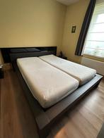 tweepersoonsbed (meubelen GAVERZICHT), Huis en Inrichting, Slaapkamer | Bedden, Ophalen, Overige materialen, Verstelbaar, Zwart