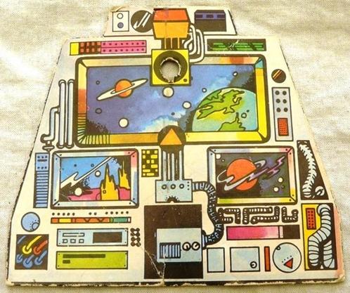 Cardboard Insert Console Castle Grayskull, HE-Man MOTU, 1982, Verzamelen, Speelgoed, Gebruikt, Ophalen of Verzenden