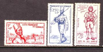 Postzegels Frankrijk : Diverse Franse kolonies 7