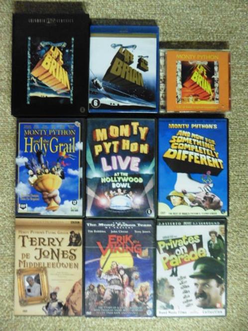 Monty Python Films + Spin-Offs DVD/Blu Ray/cd Collectie, CD & DVD, DVD | Comédie, Comme neuf, À partir de 12 ans, Enlèvement ou Envoi