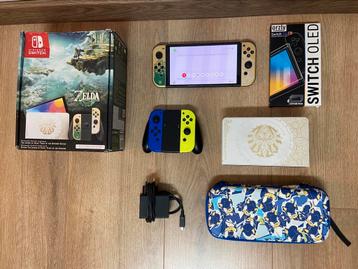 Nintedo Switch OLED - Perfecte Staat - Accessoires Erbij beschikbaar voor biedingen