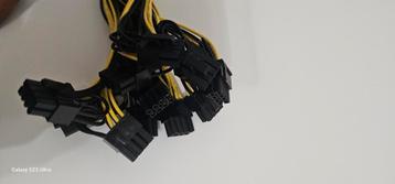 Lot de 6 adaptateurs d'alimentation PCIe 6 beschikbaar voor biedingen