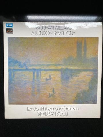 Vaughan Williams London Phil Orch Adrian Boult London Symph, Orchestre ou Ballet, 12 pouces, Enlèvement ou Envoi, Comme neuf