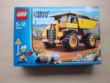 Lego City 4202 Mijnbouwtruck beschikbaar voor biedingen
