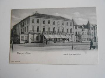 Postkaart Nieuwpoort-Bad Grand hotel des Bains