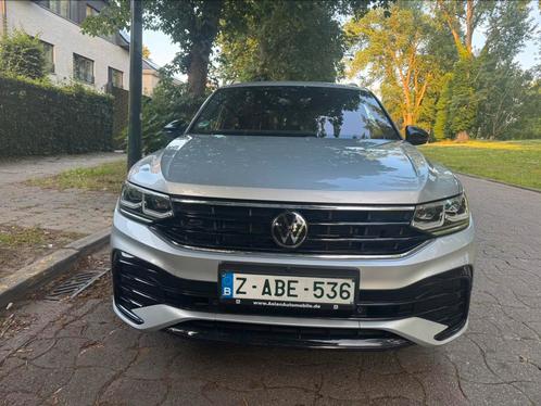 Tiguan R line mod 2021, Auto's, Volkswagen, Bedrijf, Tiguan, ABS, Elektrisch, Automaat, Zwart, Grijs, Leder, Ophalen