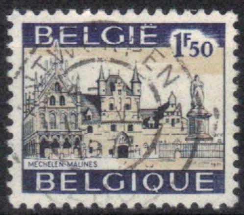 Belgie 1971 - Yvert/OBP 1614 - Toerisme - Mechelen (ST), Postzegels en Munten, Postzegels | Europa | België, Gestempeld, Gestempeld