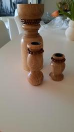 3 STEVIGE KANDELAARS PERFEKTE STAAT, Huis en Inrichting, Ophalen of Verzenden