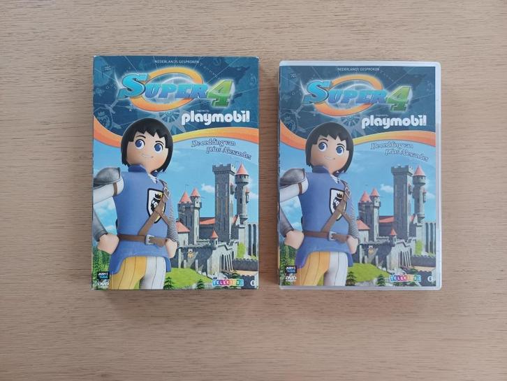 Playmobiel Super 4 DVD, Cd's en Dvd's, Dvd's | Kinderen en Jeugd, Zo goed als nieuw, Tv fictie, Poppen, Alle leeftijden, Ophalen