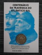 2 euro Coincard Portugal 2022 Eerste luchtoversteek van, Postzegels en Munten, Munten | Europa | Euromunten, Ophalen of Verzenden
