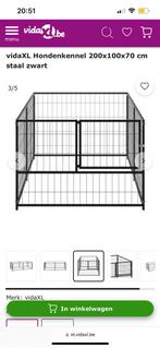 Hondenren 200x100x70, Dieren en Toebehoren, Hondenhokken, Ophalen, Nieuw, Hondenkennel