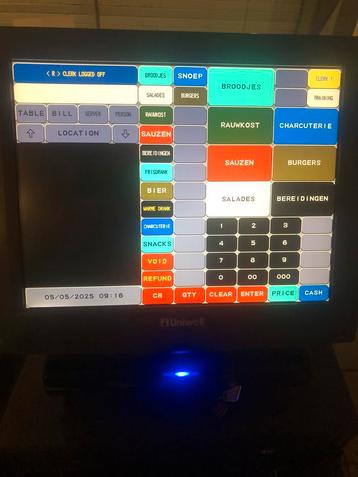 Uniwell kassa met geldlade en printer, Zakelijke goederen, Ophalen