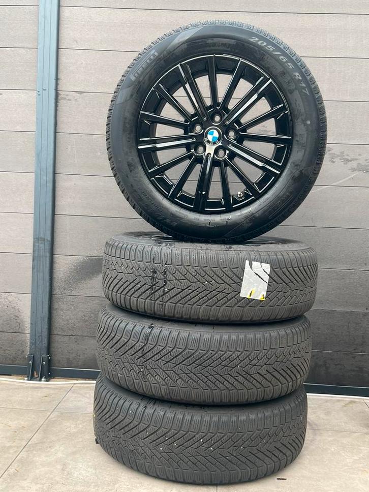 Jantes hiver BMW style 833 X1 X2 iX1 iX2 u10 u11 205-65-17, Autos : Pièces & Accessoires, Pneus & Jantes, Pneus et Jantes, Pneus hiver