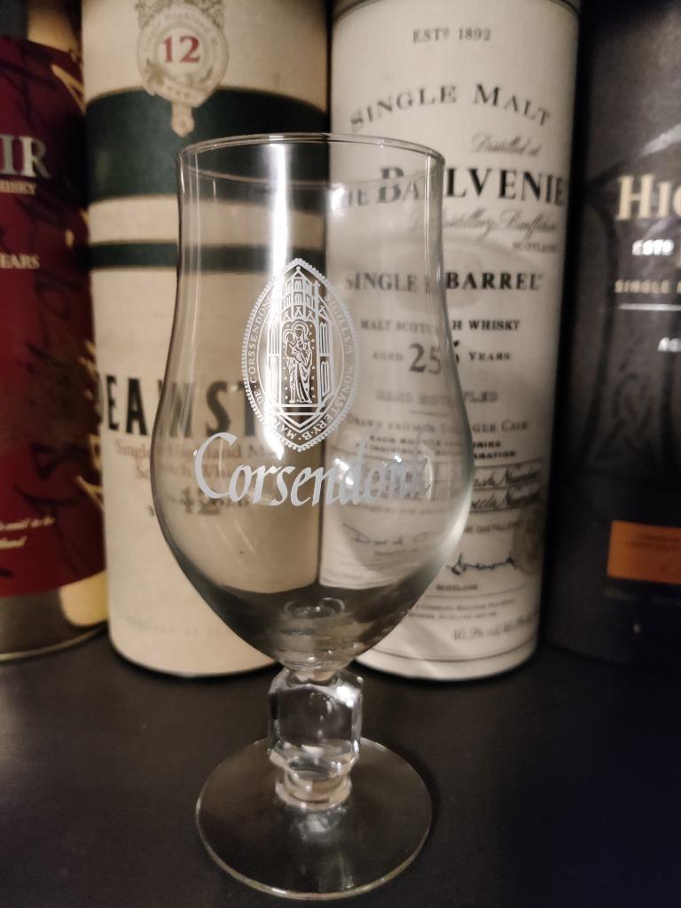 Lot van 6 bierglazen Corsendonck 33cl, Ophalen of Verzenden, Zo goed als nieuw