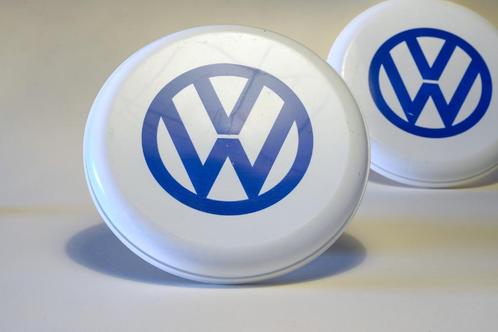 Volkswagen Frisbee plasiek - 2 stuks - 22cm, Verzamelen, Automerken, Motoren en Formule 1, Zo goed als nieuw, Auto's, Ophalen of Verzenden