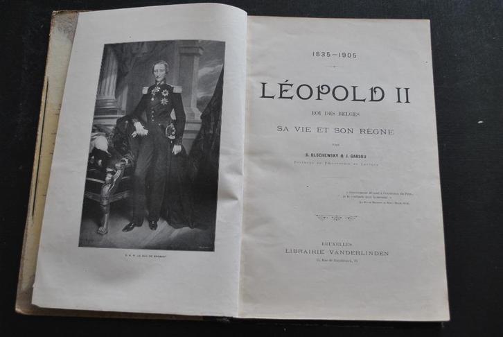 LEOPOLD II ROI DES BELGES SA VIE SON REGNE 1835 1905 rare, Boeken, Geschiedenis | Nationaal, Gelezen, 19e eeuw, Ophalen of Verzenden
