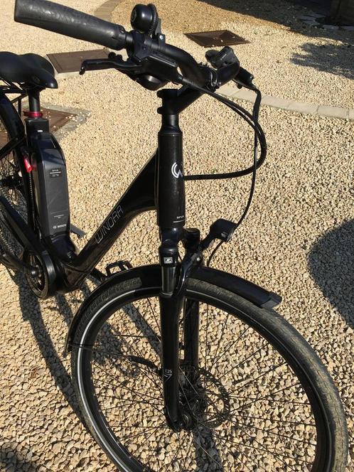 Vélo électrique Mixte, Vélos & Vélomoteurs, Vélos électriques, Comme neuf, Autres marques, 47 à 51 cm, 50 km par batterie ou plus