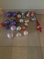 Oude kerstballen en een piek, Diversen, Kerst, Ophalen of Verzenden, Zo goed als nieuw
