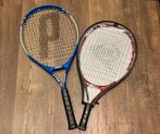 Tennisrackets Prince (blauw) & Dunlop (rood), Sport en Fitness, Tennis, Ophalen of Verzenden, Gebruikt, Racket, Dunlop