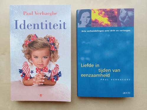 2 x boek Paul Verhaeghe, Boeken, Psychologie, Zo goed als nieuw, Ophalen of Verzenden