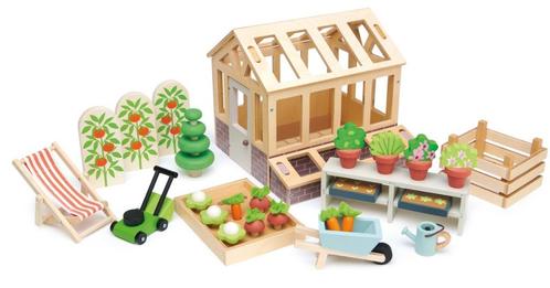 Tuinkas en tuinset Tender Leaf Toys, Kinderen en Baby's, Speelgoed | Poppenhuizen, Nieuw, Poppenhuis, Ophalen of Verzenden