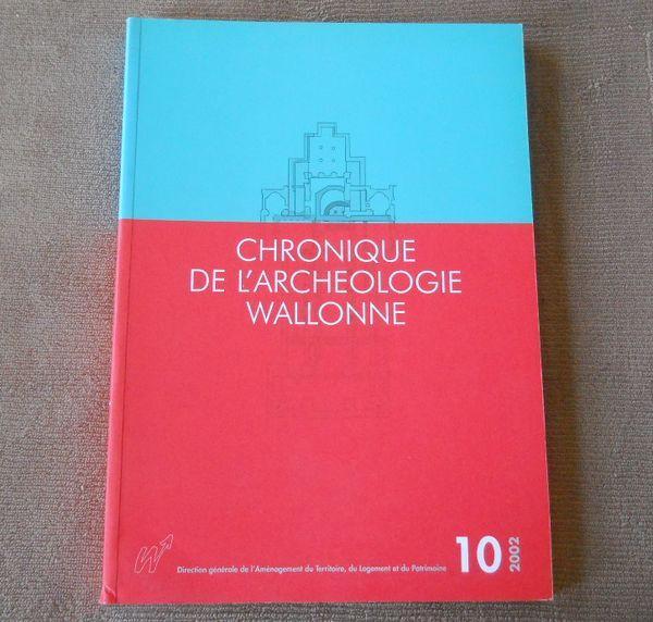 Chronique de l' archéologie wallonne 10 / 2002, Boeken, Geschiedenis | Nationaal, Gelezen, Ophalen of Verzenden