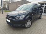 Volkswagen Caddy Maxi 1.6TDi/184.000 km/ 2015/ dubbele cabin, Zwart, Bedrijf, 74 kW, Onderhoudsboekje