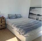 ️ Modern wit bed met opberglades, Huis en Inrichting, Slaapkamer | Bedden, Ophalen, Scandinavisch modern – strak, praktisch en tijdloos ontwerp met