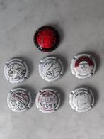 7 champagne capsules Philippe Mignon Le Breuil, Enlèvement ou Envoi, Comme neuf, Champagne