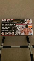 Iron gym + push up optrekstang, Sport en Fitness, Ophalen, Zo goed als nieuw