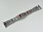 President Bracelet Horlogeband Verborgen Sluiting 20mm NIEUW, Ophalen of Verzenden, Nieuw, Staal, Staal