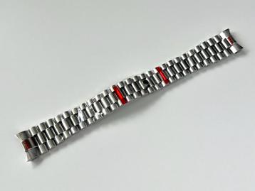 President Bracelet Horlogeband Verborgen Sluiting 20mm NIEUW beschikbaar voor biedingen