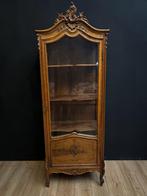 Vitrinekast uit de Napoleon III-periode, gemaakt van fijn wa, Ophalen, Gebruikt, 50 tot 100 cm, 150 tot 200 cm