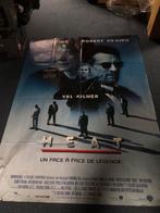 Grote filmposter HEAT - De Niro/Pacino 157 op 115 cm, Utilisé, Enlèvement ou Envoi, Film
