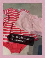 Kleedje en body ralph lauren 6 maanden, Kinderen en Baby's, Ralph Lauren, Meisje, Ophalen of Verzenden, Zo goed als nieuw