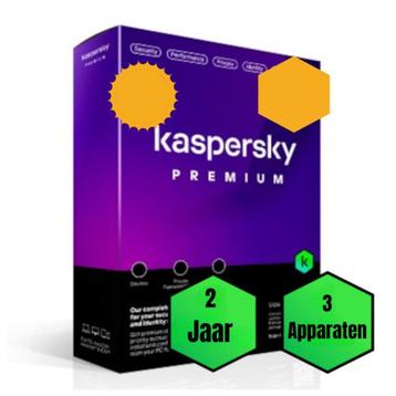 Kaspersky Premium Wereldwijde Licentie |3 Apparaten | 2 Jaar beschikbaar voor biedingen