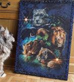 Diamond Painting 50х70 - Dieren van de jungle., Enlèvement ou Envoi, Bricolage, Neuf